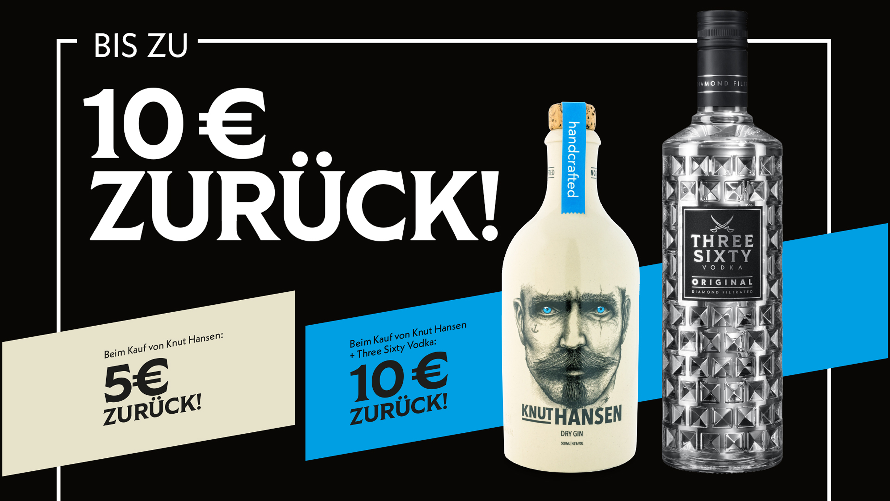 Bis zu 10€ zurück! Knut Hansen x ThreeSixty Aktion